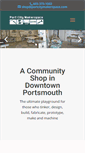 Mobile Screenshot of portcitymakerspace.com